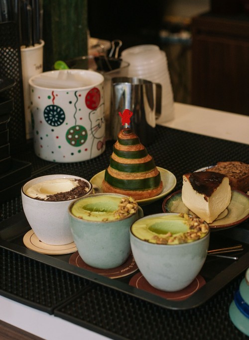 하노이의 최신 트렌드 ‘아포가토’ 커피 체험 - ảnh 3