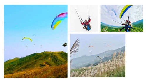 부(Bù) 언덕 패러글라이딩, 700m 상공에서 하노이 감상하기 - ảnh 3