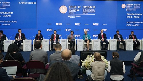 SPIEF-2019: វៀតណាមទទួលបានការវាយតម្លៃខ្ពស់ក្នុងកិច្ចសន្ទនាធុរកិច្ចរបស់ EAEU-ASEAN - ảnh 1