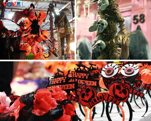 បរិយាកាសបុណ្យ Halloween នៅទីក្រុងហាណូយ - ảnh 5