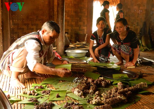 ពិធីបុណ្យចាក់ក្របីដ៍វិសេសវិសាលរបស់ជនរួមជាតិ Cotu - ảnh 7