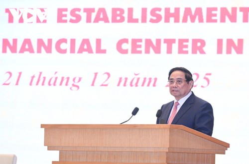 范明政出席越南国际金融中心成立会议 - ảnh 1