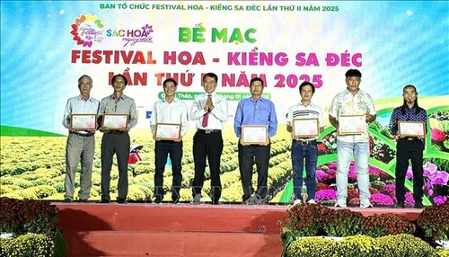 2025年第二届沙沥花卉盆景节闭幕式 - ảnh 1