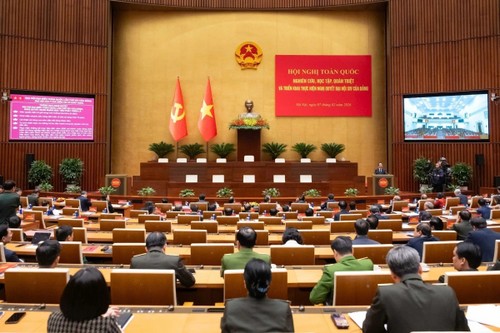 越共十四大决议研究、学习和落实全国会议 - ảnh 1