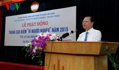 Month for the Poor launched - ảnh 1