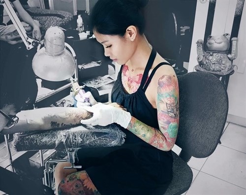 First International Tattoo Convention held in Vietnam - ảnh 1