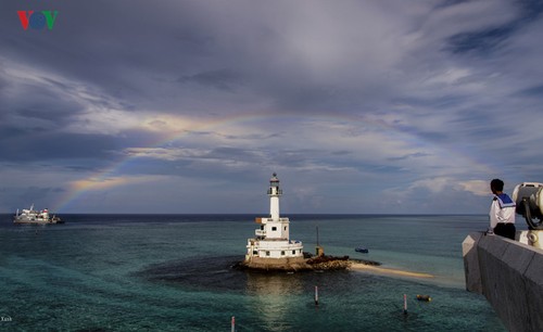 Sky gazing at Truong Sa archipelago  - ảnh 11