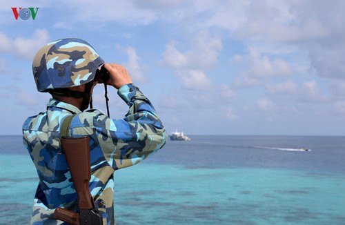 Sky gazing at Truong Sa archipelago  - ảnh 16