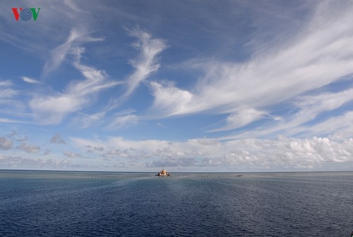 Sky gazing at Truong Sa archipelago  - ảnh 4