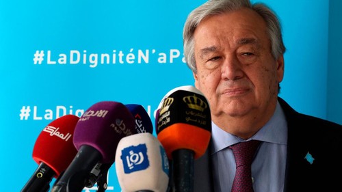 UN Secretary General urges a ceasefire in Libya - ảnh 1