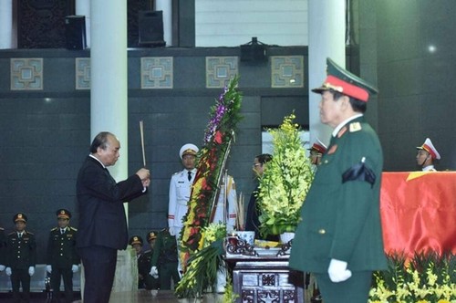 State funeral held for former President Le Duc Anh - ảnh 1