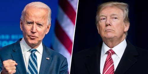 Biden, Trump launch battleground-state campaigns as midterm elections near - ảnh 1