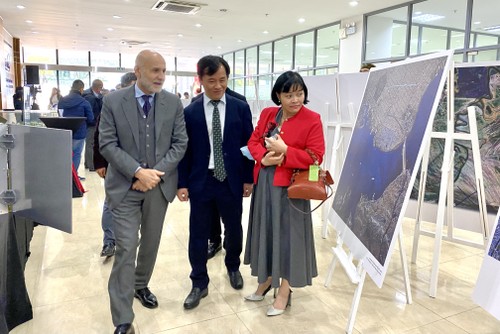 Vietnam-Italy space technology exhibition opens - ảnh 1