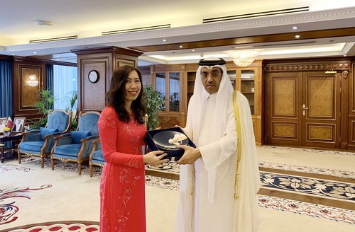 Vietnam, Qatar boost cooperation  - ảnh 1