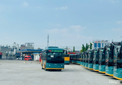  150 electric buses ready to connect to Ben Thanh-Suoi Tien metro stations - ảnh 1