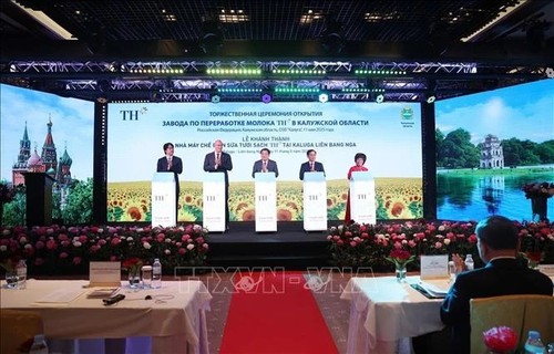 TH Group inaugurates large-scale dairy processing plant in Russia - ảnh 1