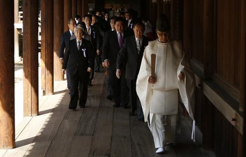 République de Corée, Chine : protestation contre la visite au sanctuaire de Yasukuni - ảnh 1