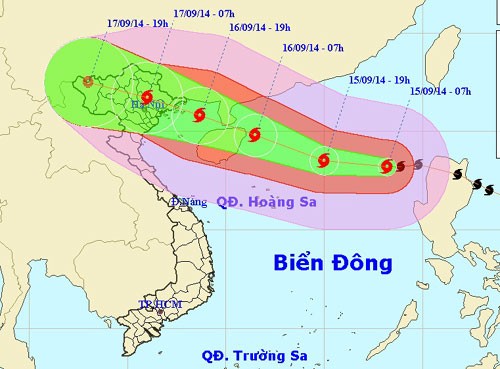 Les localités font face au typhon Kalmaegi  - ảnh 1