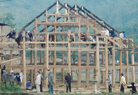 Les Tày et leurs maisons sur pilotis - ảnh 2