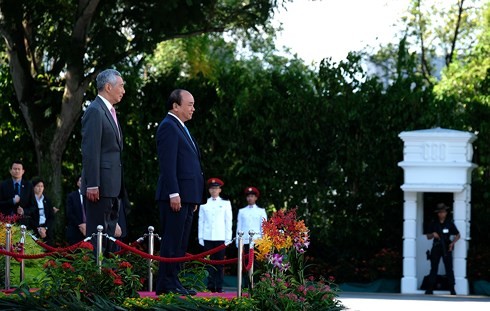 Entretien Nguyên Xuân Phuc-Lee Hsien Loong - ảnh 1