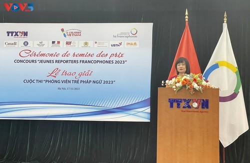 Le concours "Jeunes reporters francophones" concerne-t-il seulement l'écriture journalistique ou également la rédaction d'articles pour la radio? - ảnh 2