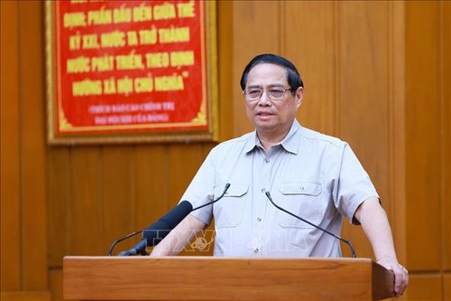 Pham Minh Chinh rencontre les responsables de Dà Nang - ảnh 2