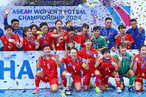 L'équipe féminine vietnamienne de futsal nominée dans le Top 10 mondial voté par Futsalplanet - ảnh 1