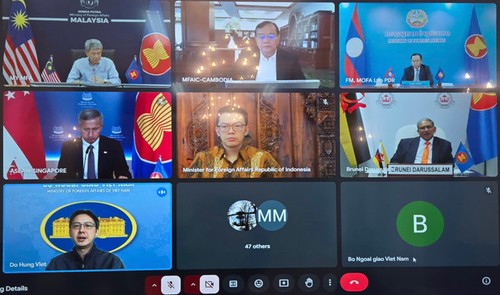 Le Vietnam et l’ASEAN discutent de la gestion des crises provoquées par le séisme au Myanmar et en Thaïlande - ảnh 1