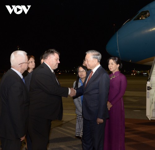 Tô Lâm entame sa visite officielle en Bulgarie - ảnh 1