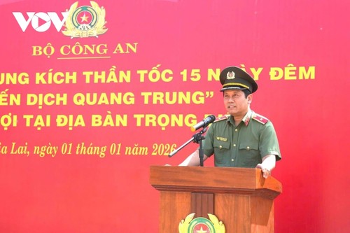 Lancement d'une phase intensive de 15 jours pour achever la «Campagne Quang Trung» - ảnh 1