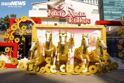 Têt: Une atmosphère festive dans tout le Vietnam - ảnh 4