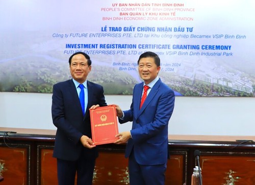 Singapore to build 80 million USD coffee plant in Binh Dinh - ảnh 1