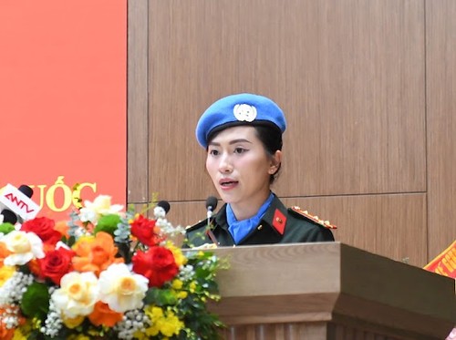Vietnamese youth commit to peacekeeping - ảnh 3