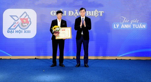 Youth Union announces winning logo for its National Congress  - ảnh 1