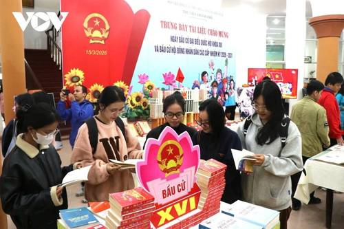 Hue exhibition featuring 350 photos, documents on legislative elections  - ảnh 1