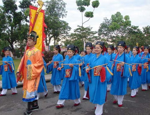 Tarian Bat Dat di provinsi Thai Binh - ảnh 1