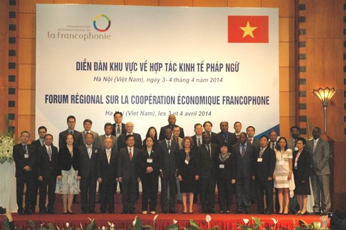 Pembukaan Forum regional tentang kerjasama ekonomi Francophonie - ảnh 1