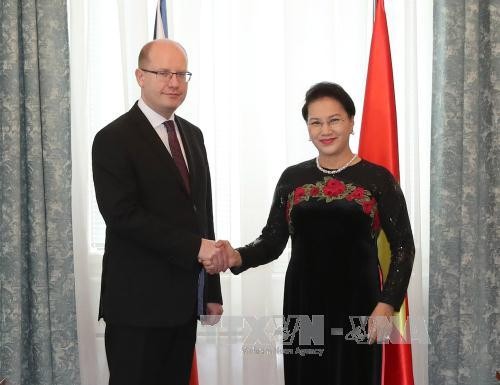 Ketua MN Nguyen Thi Kim Ngan mengakhiri dengan baik kunjungan resmi di Republik Czech - ảnh 1