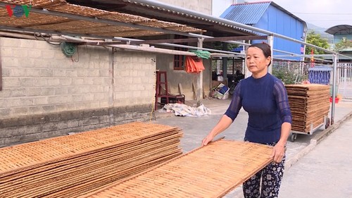 Binh Lu, afamada por la producción de fideos Mien Dong - ảnh 2