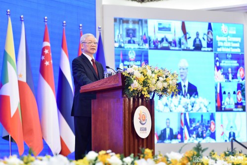 Inauguración de la 37 Cumbre de la Asean - ảnh 1