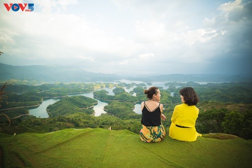 Lago Ta Dung - “bahía de Ha Long” en la meseta - ảnh 6