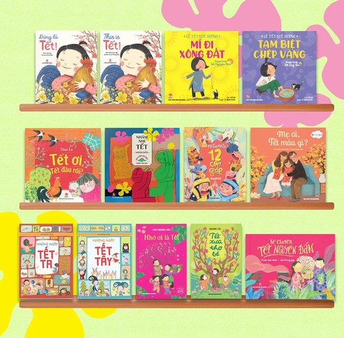 Regalar libros como buena suerte en el año nuevo lunar: Belleza cultural en Vietnam - ảnh 2