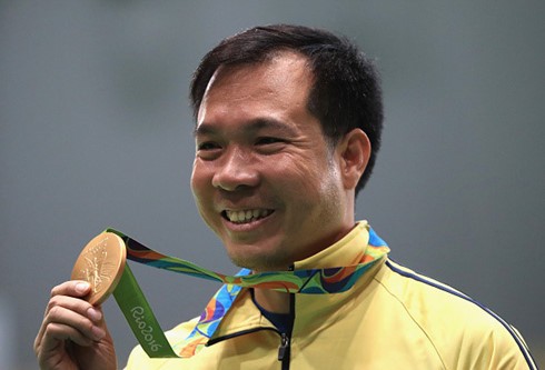 ベトナム史上初のオリンピック金メダルを獲得した選手