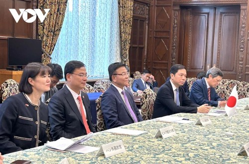 ロン副首相、関口参議院議長らと会見 - ảnh 1