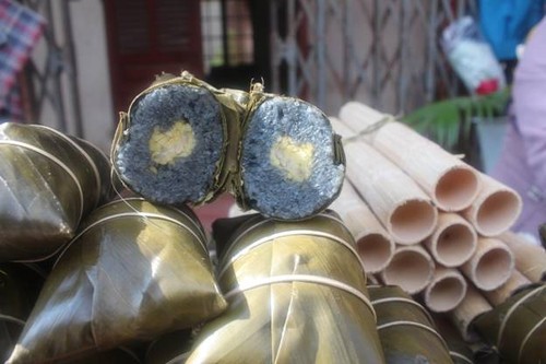 Glutinous rice cakes of the Giay  - ảnh 1