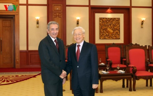 Party leader Nguyen Phu Trong receives Cuban Communist Party delegation - ảnh 1