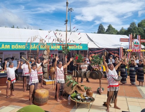 Gong worship ritual of the K’Ho in Lam Dong - ảnh 1