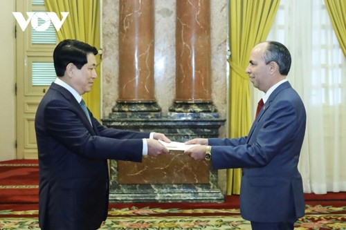 President Luong Cuong receives new foreign ambassadors - ảnh 1