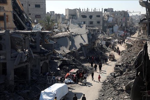 UN adopts resolution urging Israel to halt military operations in Gaza - ảnh 1