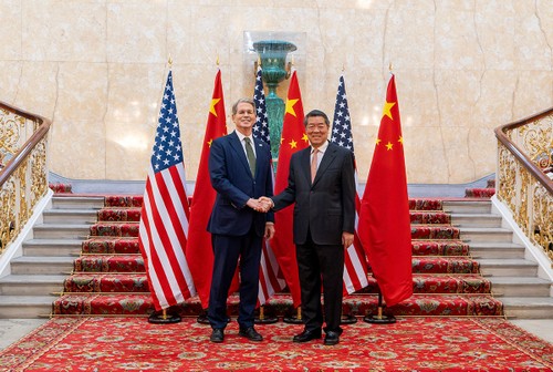US, China begin new round of trade talks - ảnh 2